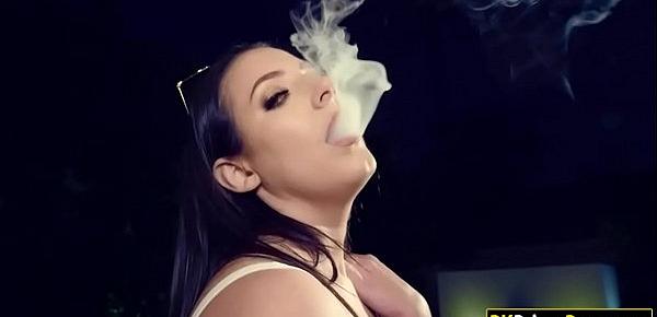  Luscious women roiling concoctions of smoke and analyzed